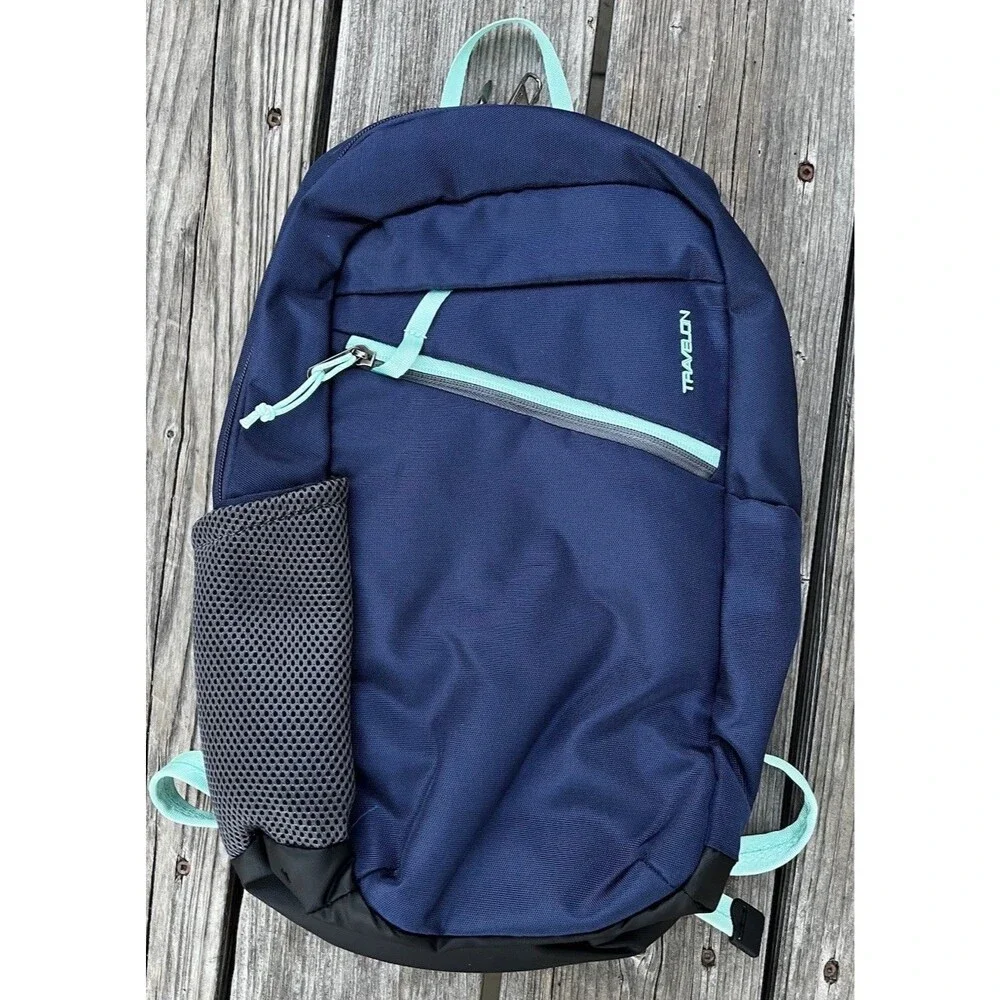 Travelon Greenland 9L Anti-Theft Backpack - Blue